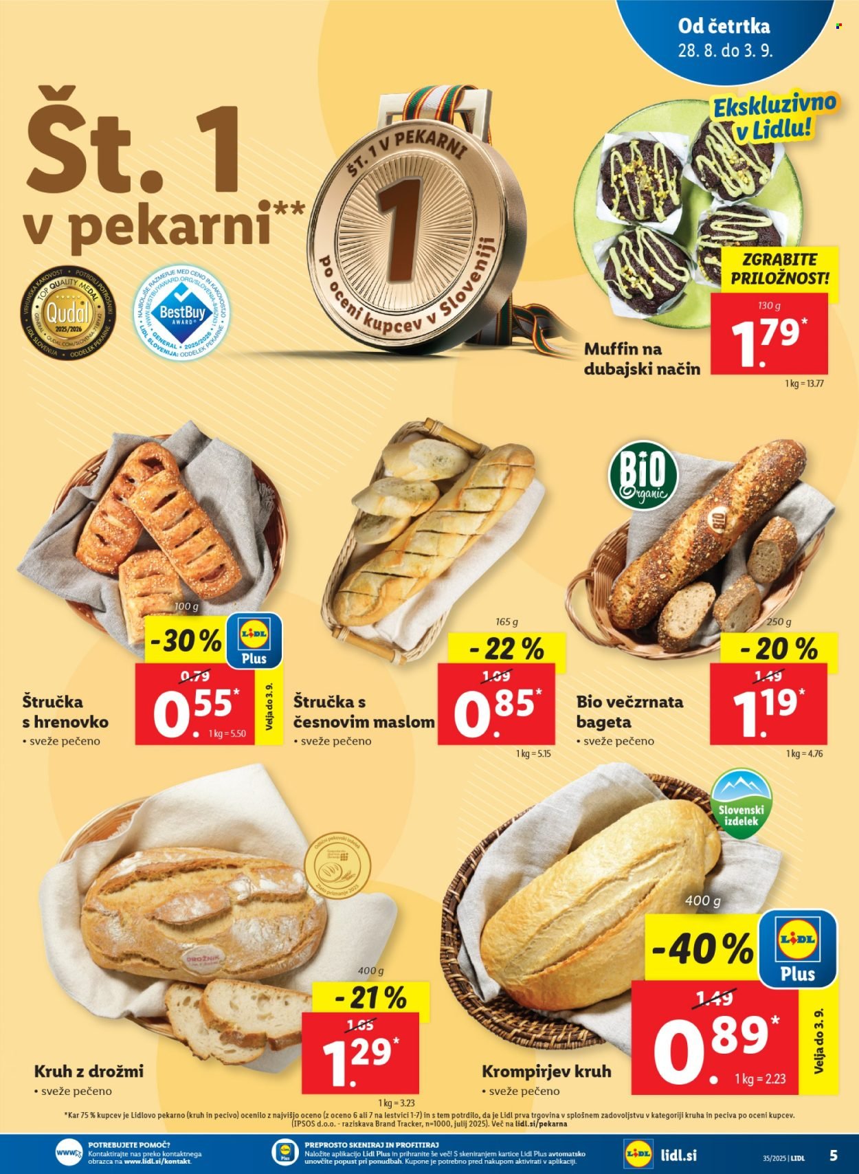 LIDL katalog - Od četrtka, 28. 8. 2025 (2025-08-28 - 2025-09-03)