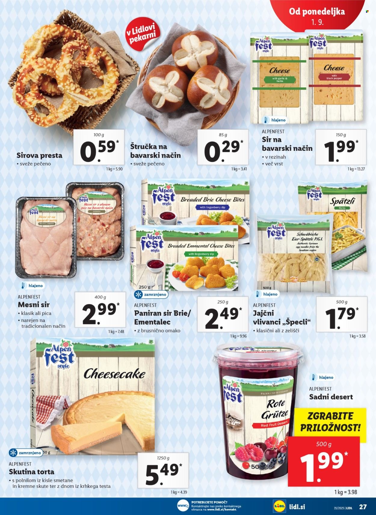 LIDL katalog - Od četrtka, 28. 8. 2025 (2025-08-28 - 2025-09-03)