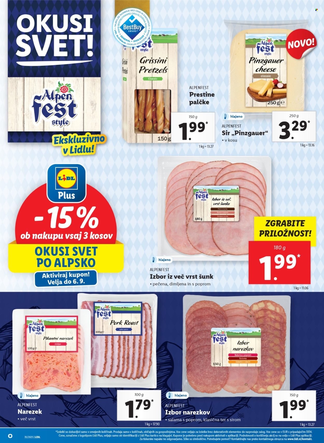 LIDL katalog - Od četrtka, 28. 8. 2025 (2025-08-28 - 2025-09-03)