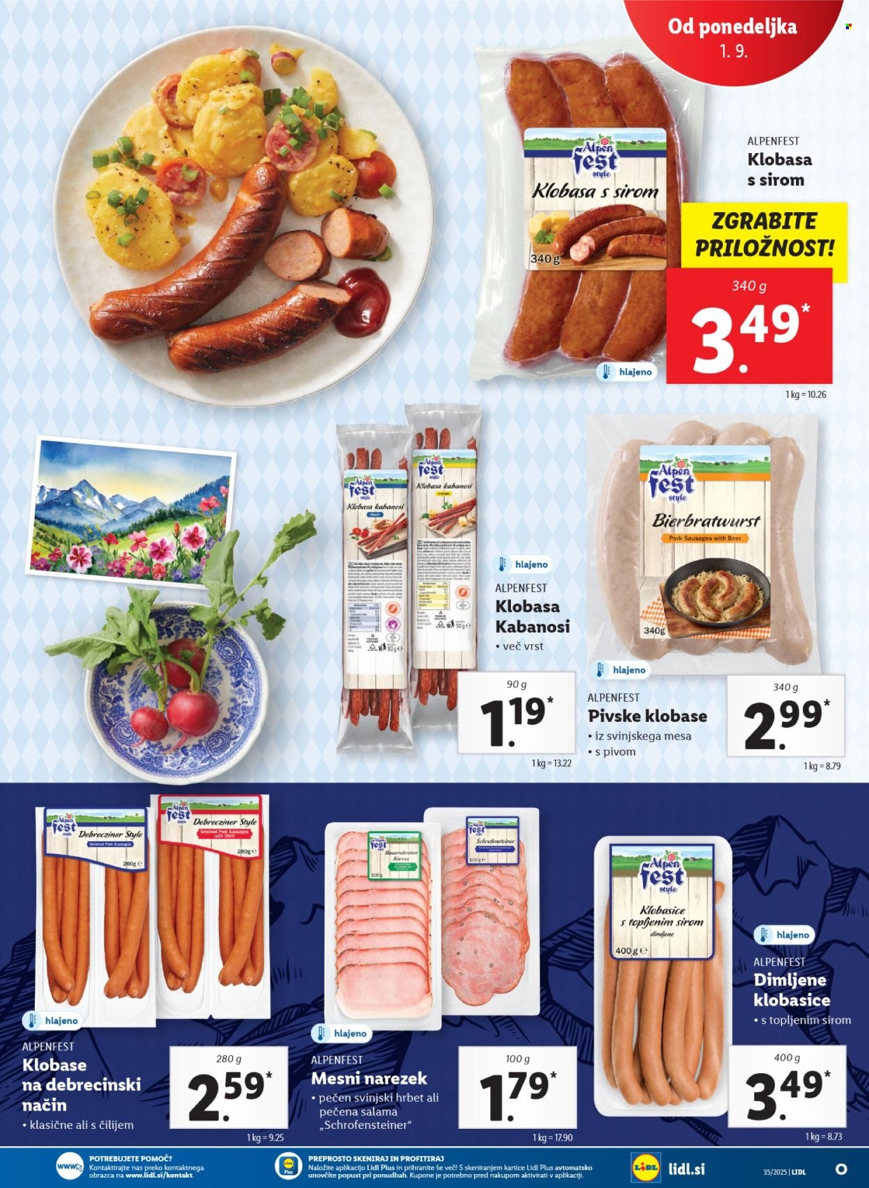 LIDL katalog - Od četrtka, 28. 8. 2025 (2025-08-28 - 2025-09-03)