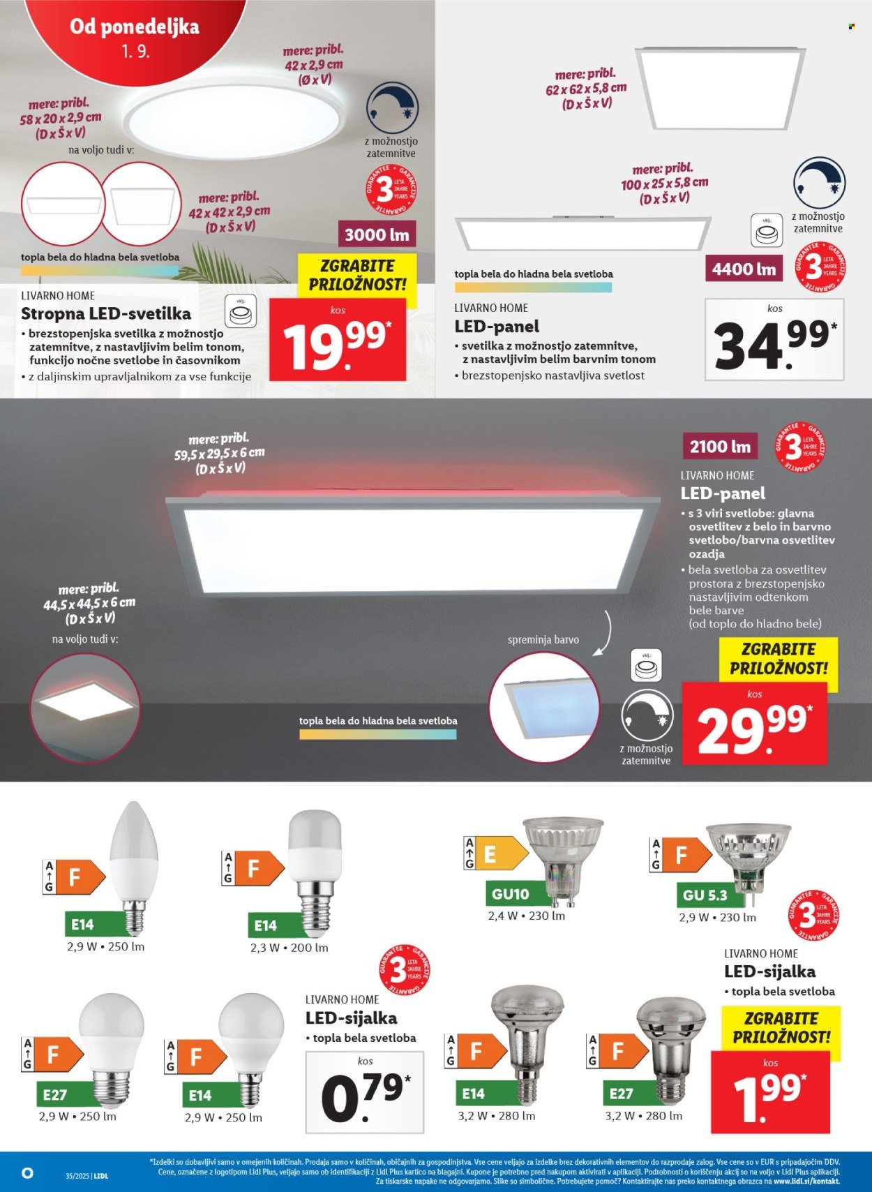 LIDL katalog - Od četrtka, 28. 8. 2025 (2025-08-28 - 2025-09-03)