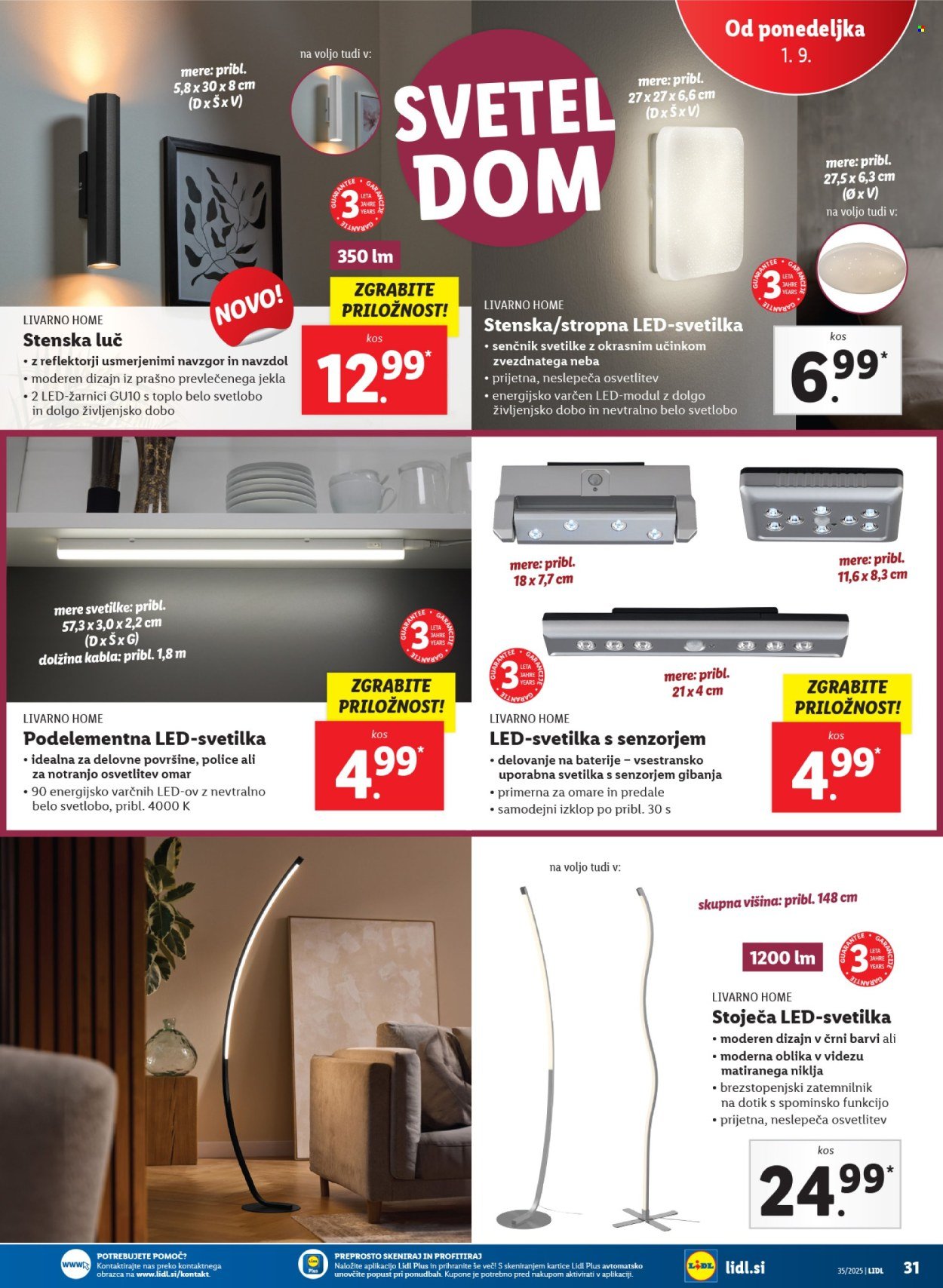 LIDL katalog - Od četrtka, 28. 8. 2025 (2025-08-28 - 2025-09-03)