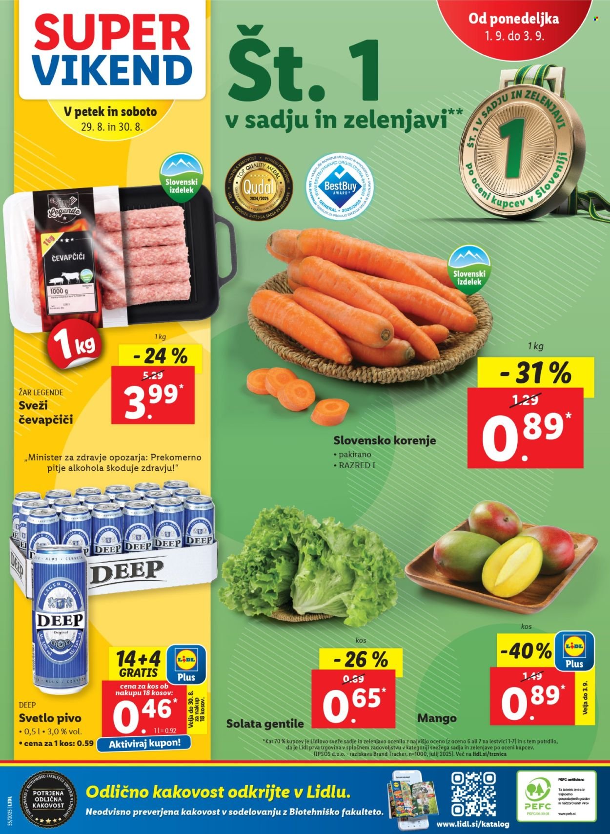 LIDL katalog - Od četrtka, 28. 8. 2025 (2025-08-28 - 2025-09-03)