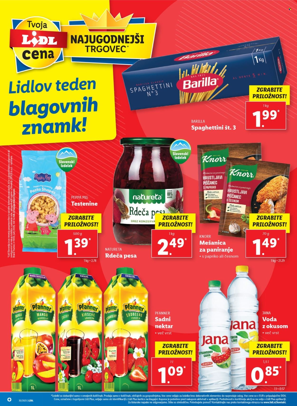 LIDL katalog - Od četrtka, 28. 8. 2025 (2025-08-28 - 2025-09-03)