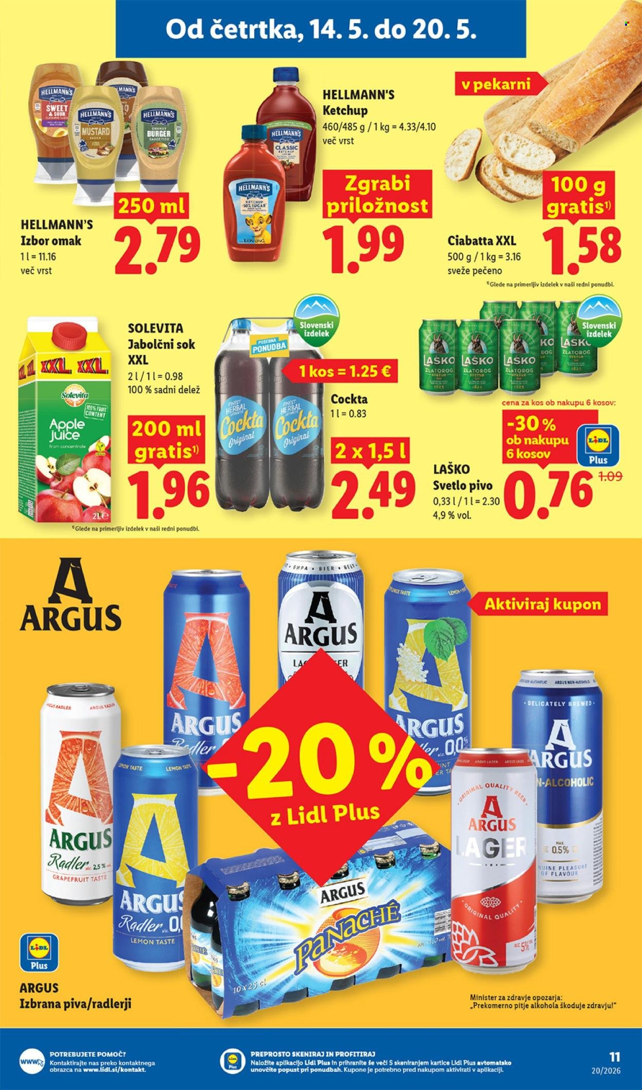 LIDL katalog - Od četrtka, 14. 5. 2026 (2026-05-14 - 2026-05-20)