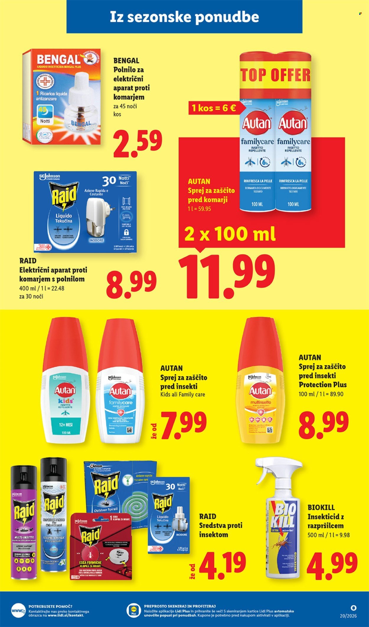 LIDL katalog - Od četrtka, 14. 5. 2026 (2026-05-14 - 2026-05-20)