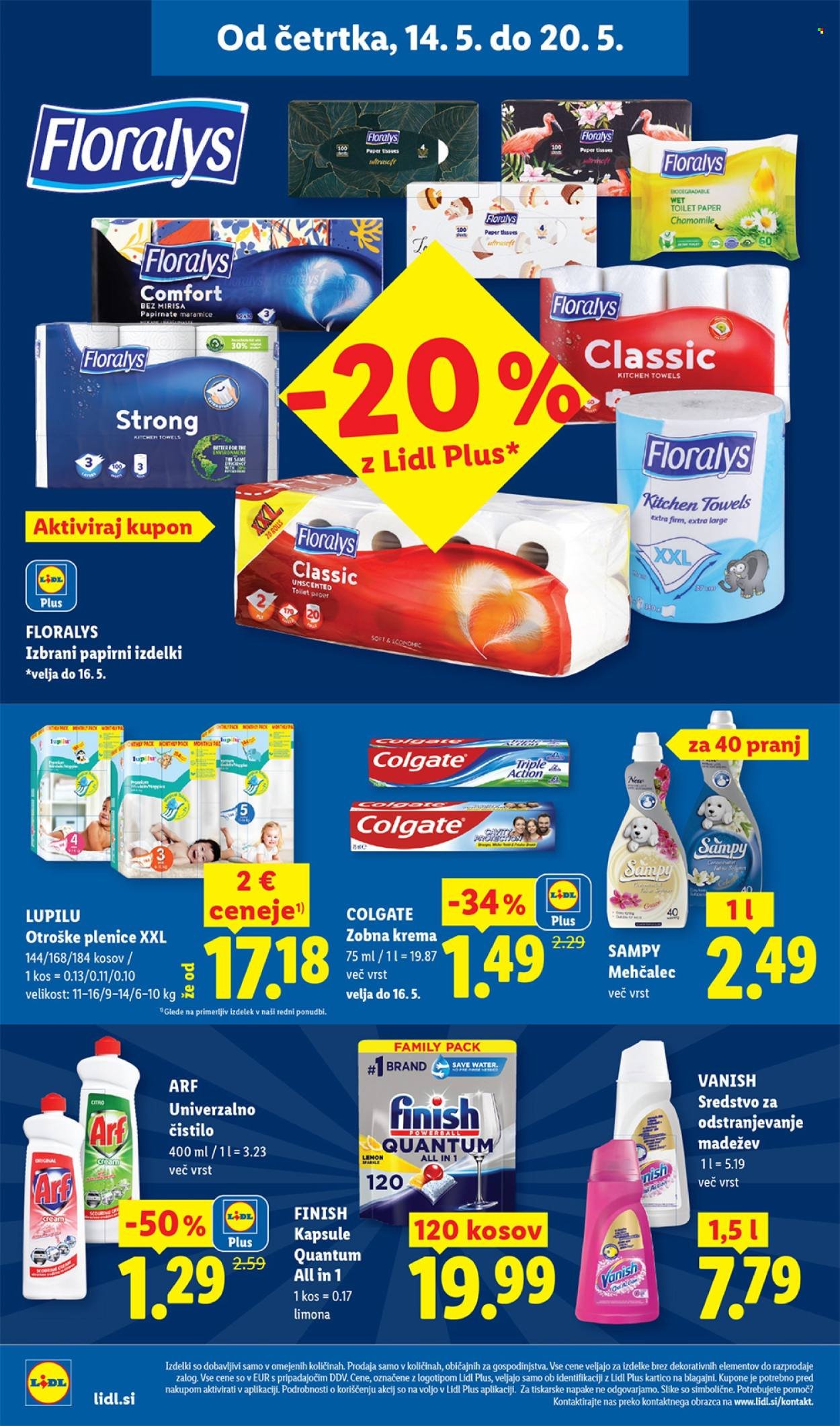 LIDL katalog - Od četrtka, 14. 5. 2026 (2026-05-14 - 2026-05-20)