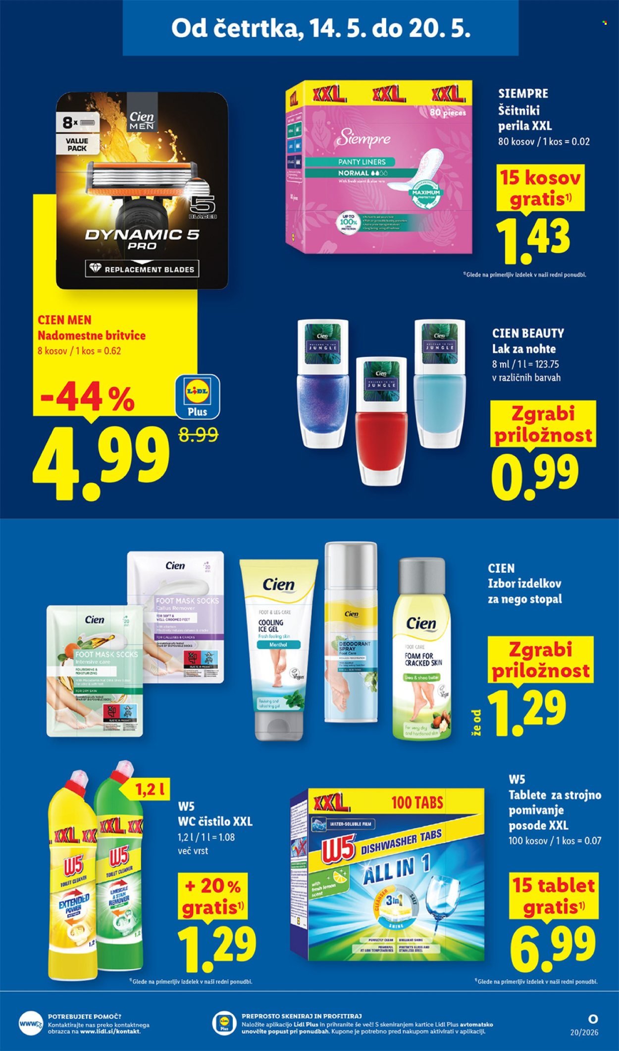 LIDL katalog - Od četrtka, 14. 5. 2026 (2026-05-14 - 2026-05-20)