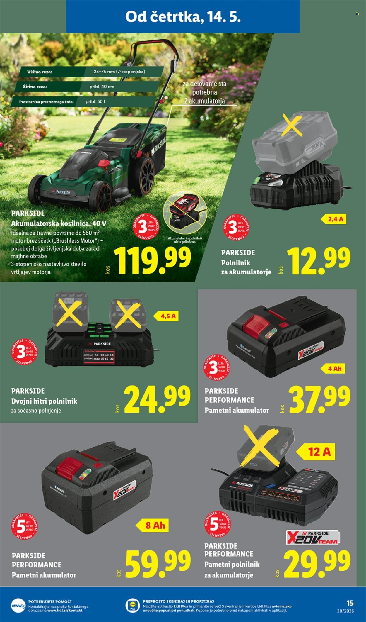 LIDL katalog - Od četrtka, 14. 5. 2026 (2026-05-14 - 2026-05-20)