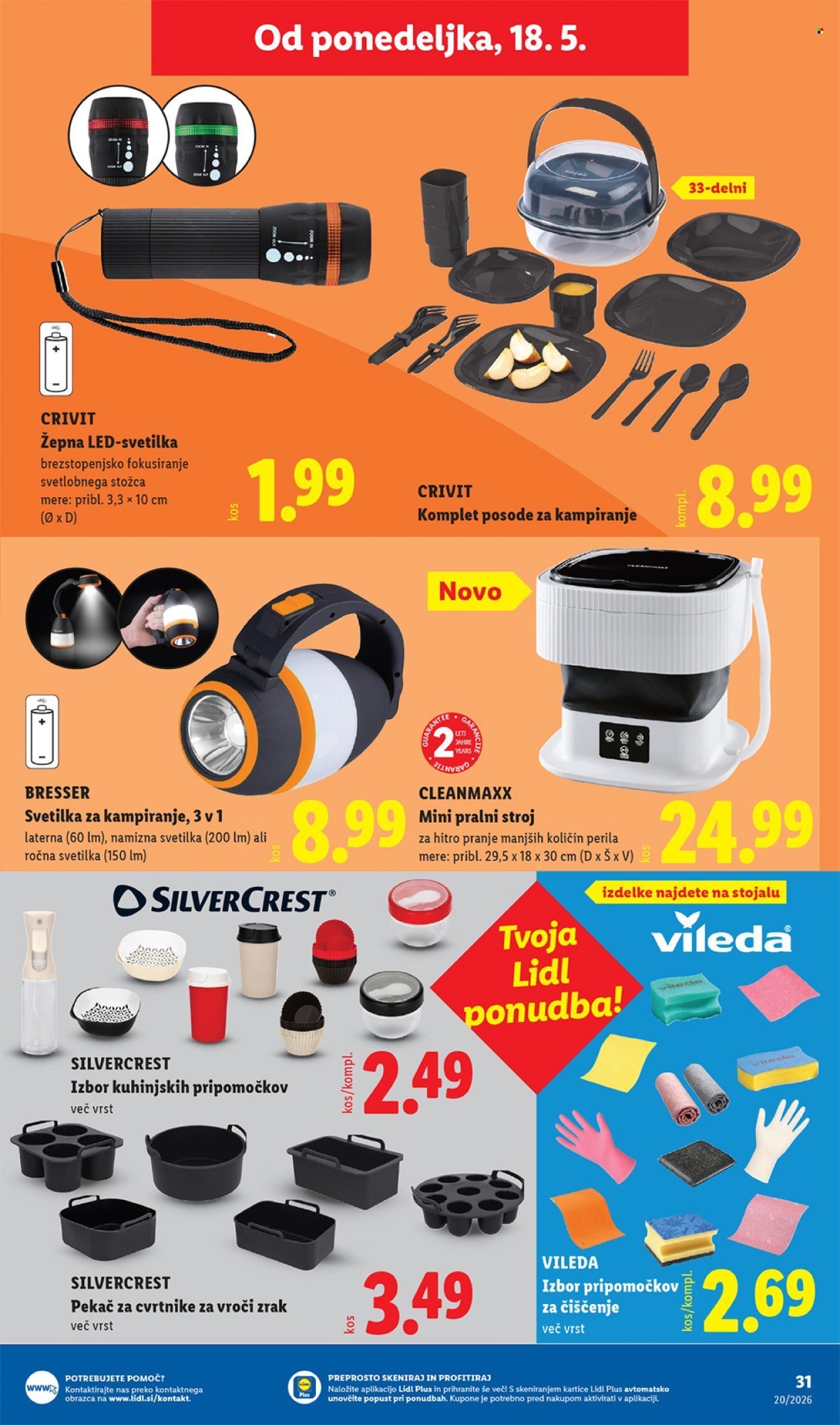 LIDL katalog - Od četrtka, 14. 5. 2026 (2026-05-14 - 2026-05-20)