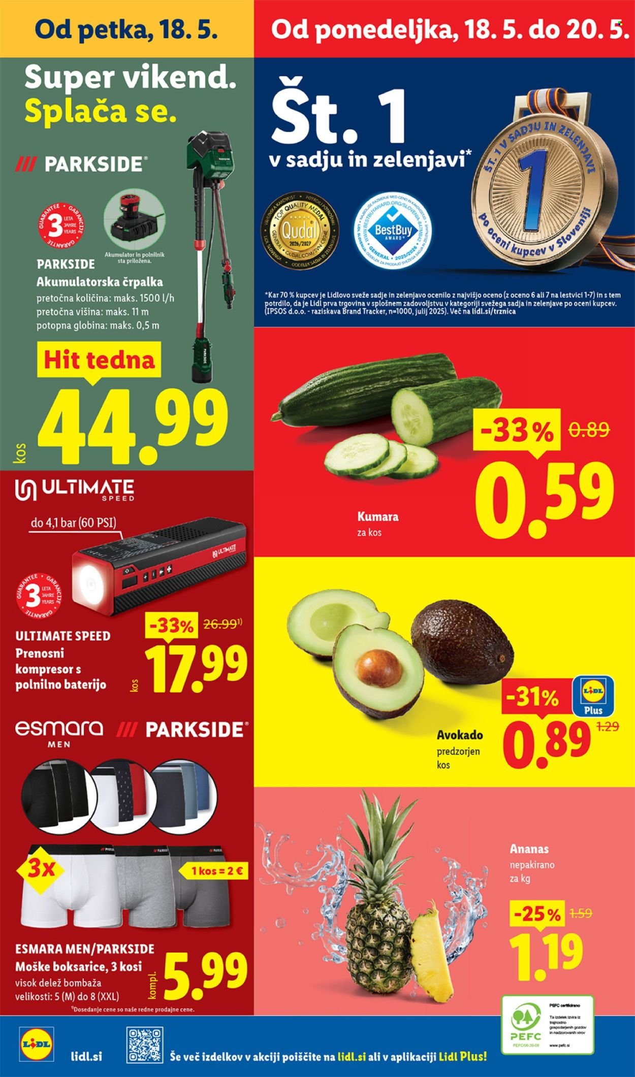 LIDL katalog - Od četrtka, 14. 5. 2026 (2026-05-14 - 2026-05-20)