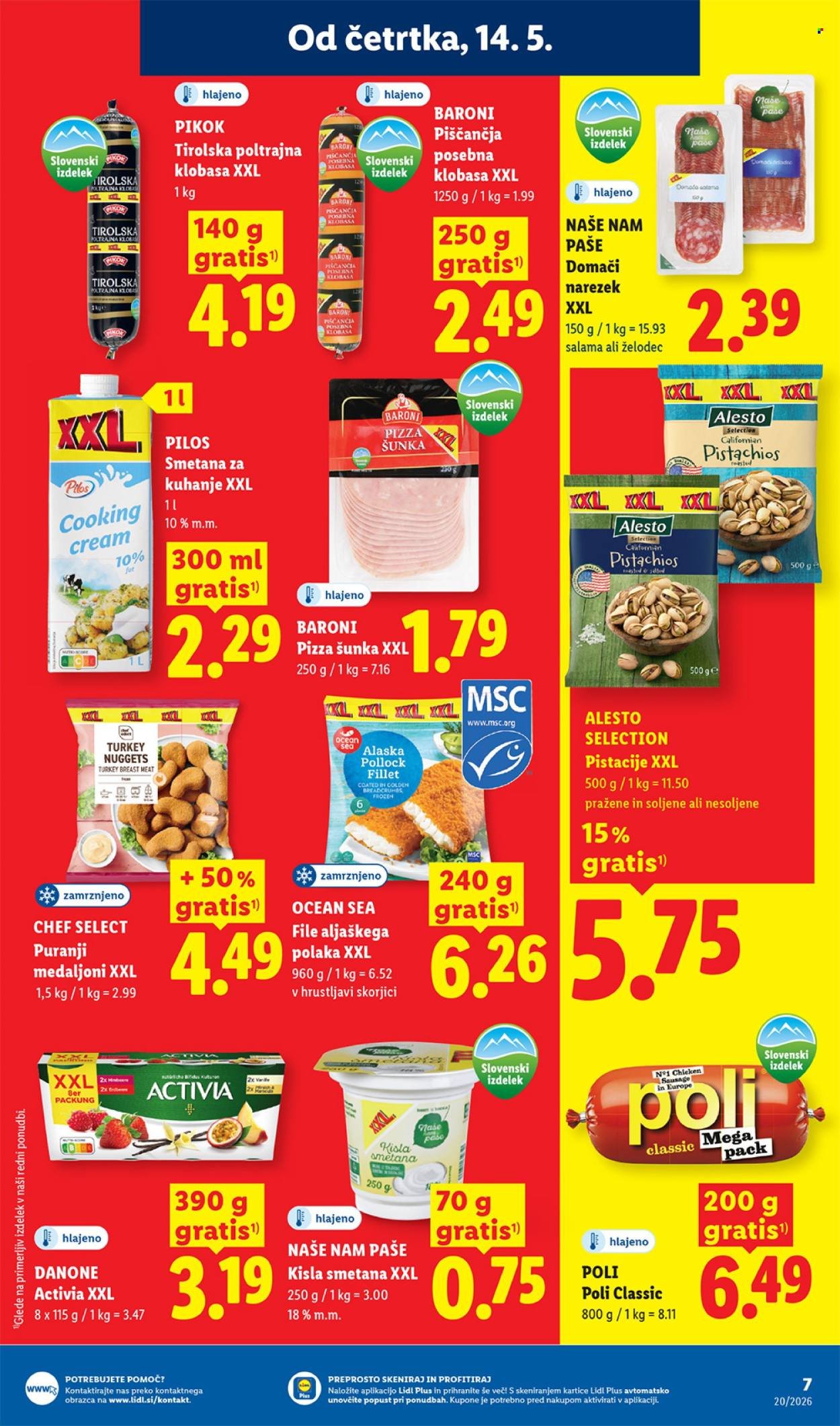 LIDL katalog - Od četrtka, 14. 5. 2026 (2026-05-14 - 2026-05-20)