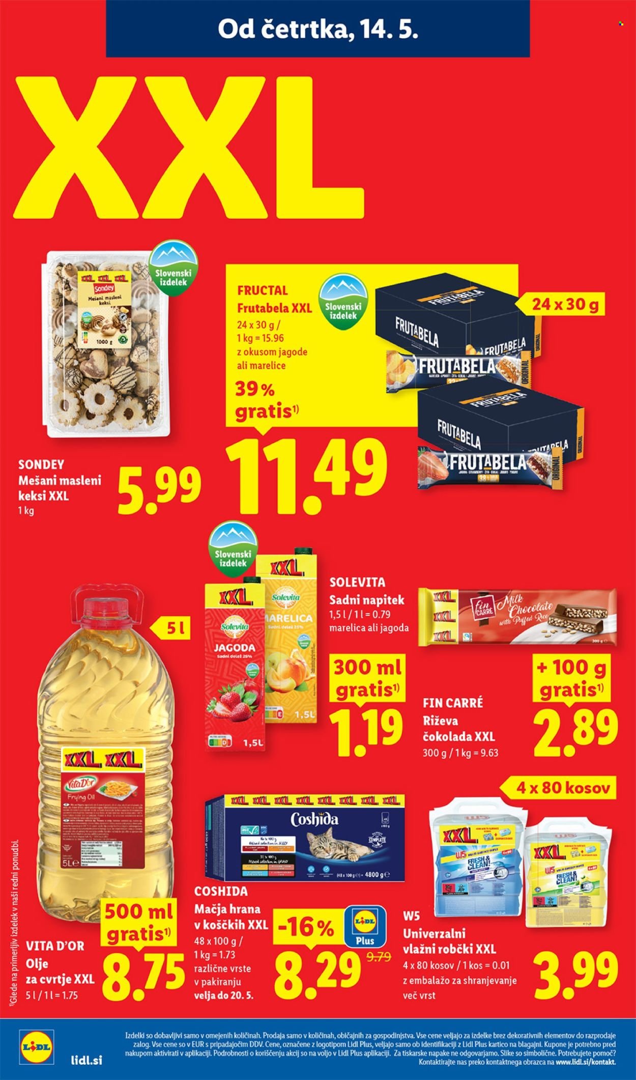 LIDL katalog - Od četrtka, 14. 5. 2026 (2026-05-14 - 2026-05-20)