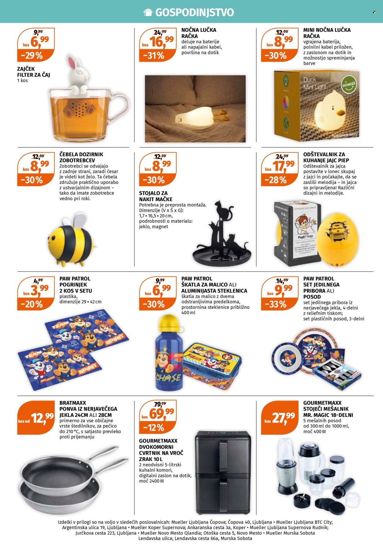 MÜLLER katalog - Ponudba gospodinjskih izdelkov (2026-03-23 - 2026-03-28)