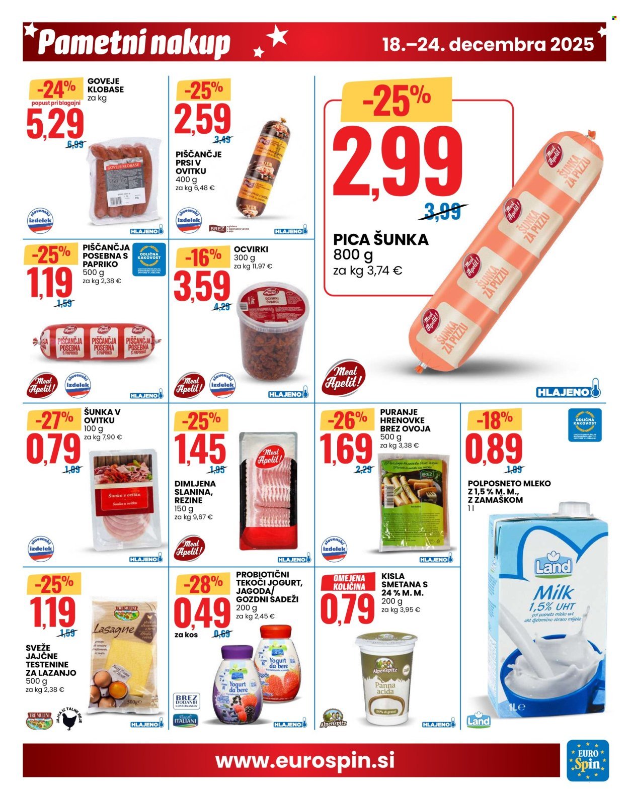 EUROSPIN katalog - Že diši po božičnih dobrotah (2025-12-18 - 2025-12-24)