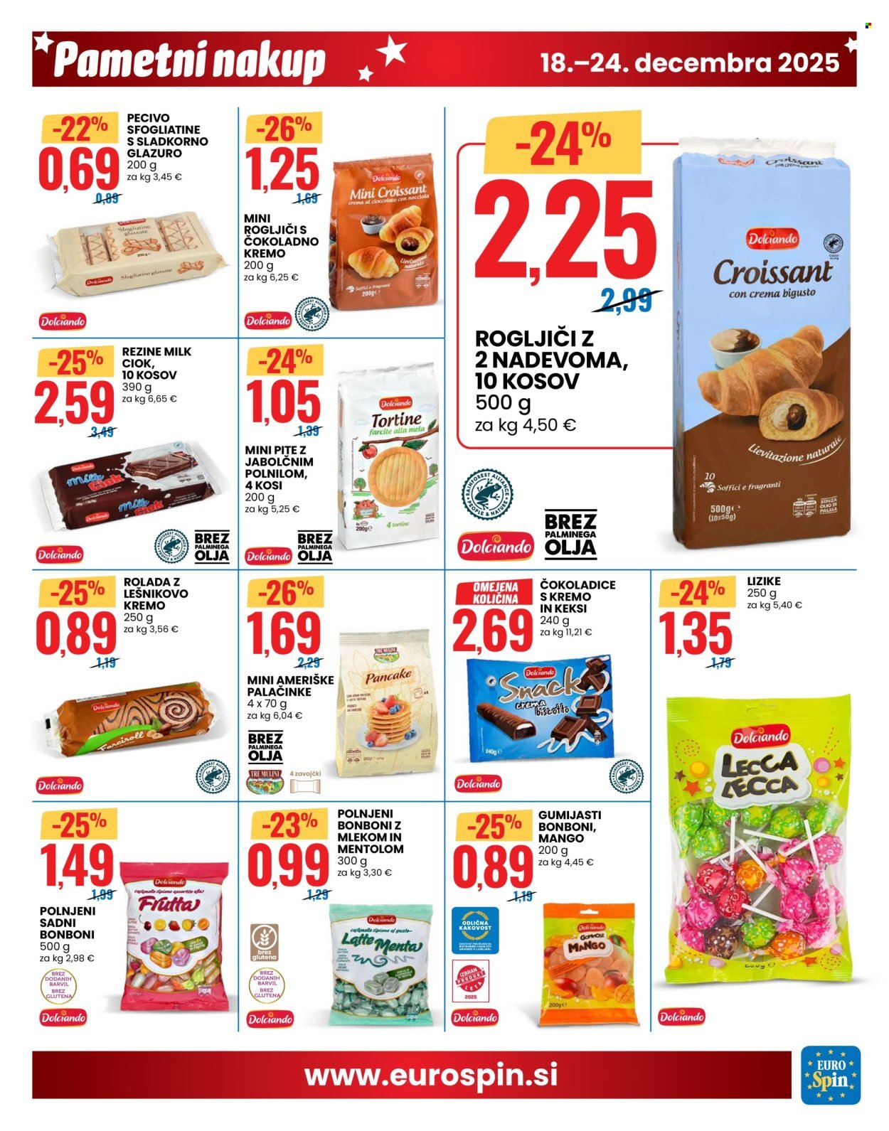 EUROSPIN katalog - Že diši po božičnih dobrotah (2025-12-18 - 2025-12-24)