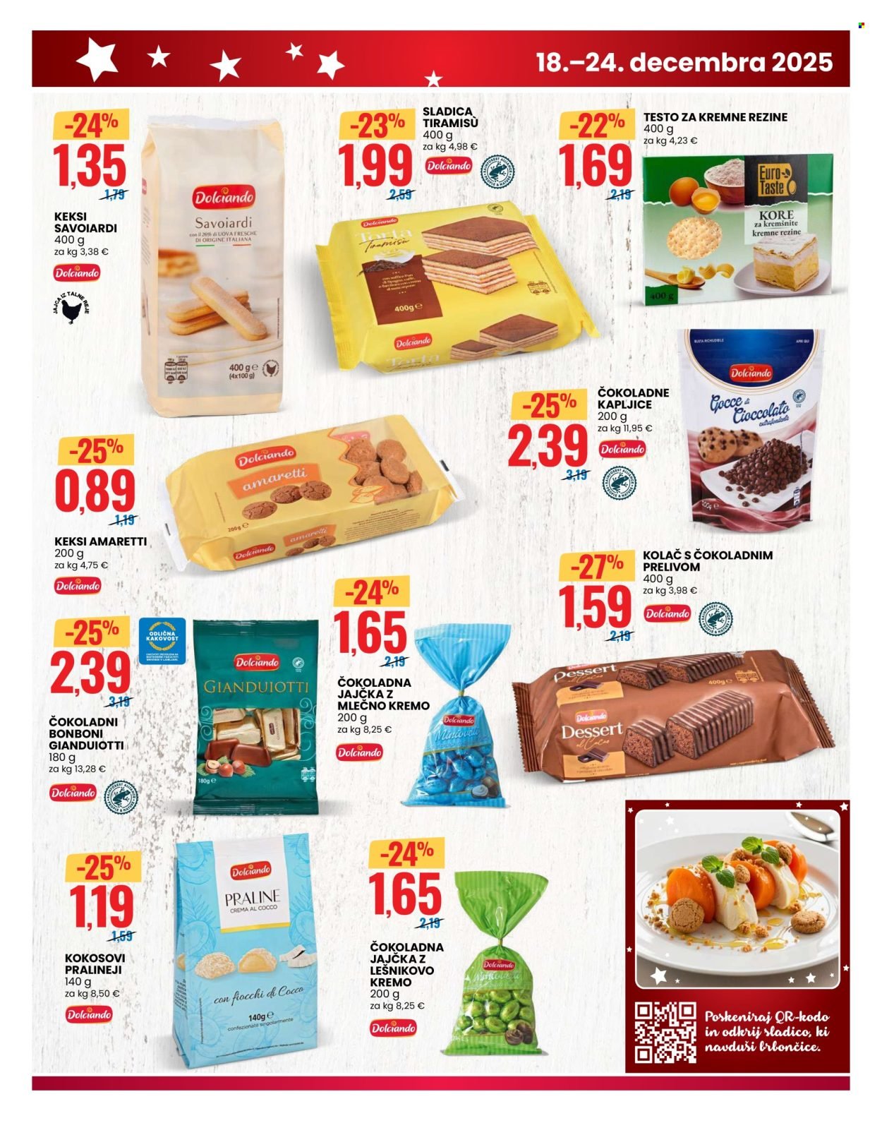 EUROSPIN katalog - Že diši po božičnih dobrotah (2025-12-18 - 2025-12-24)