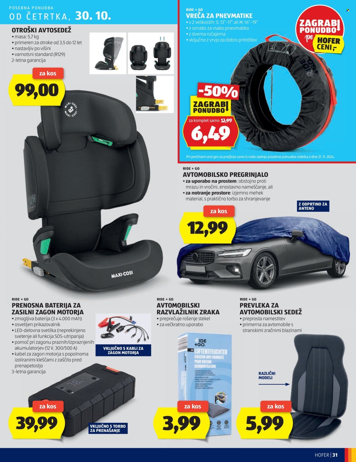 HOFER katalog - Od četrtka, 23. 10. 2025 (2025-10-23 - 2025-10-31)
