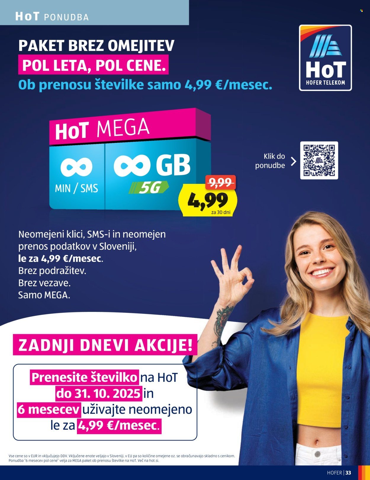 HOFER katalog - Od četrtka, 23. 10. 2025 (2025-10-23 - 2025-10-31)