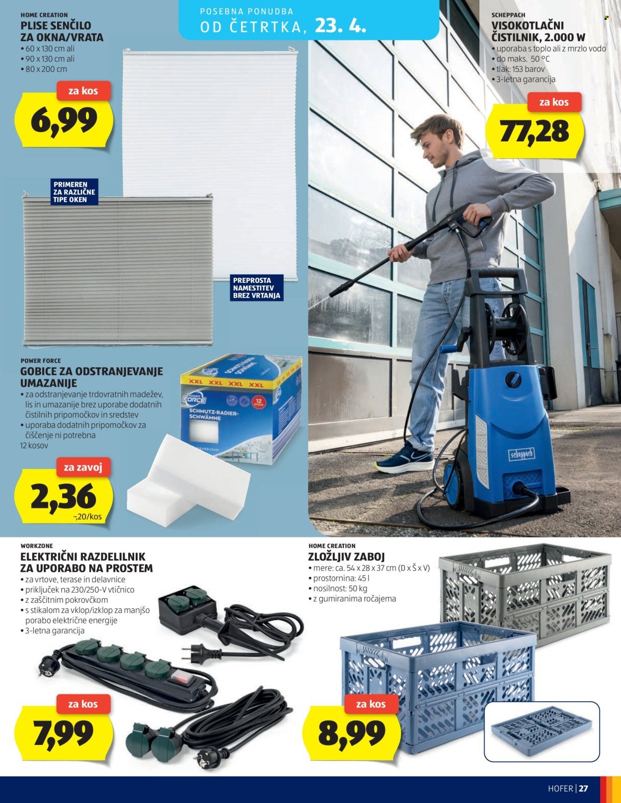 HOFER katalog - Od srede, 15. 4. 2026 (2026-04-15 - 2026-04-23)