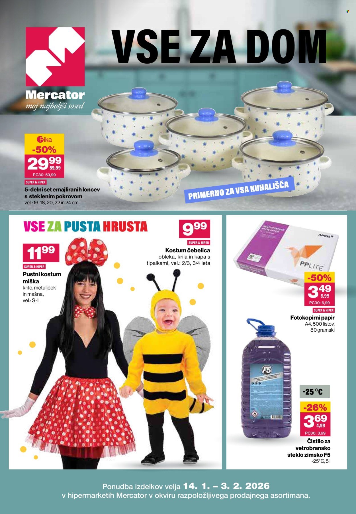 MERCATOR katalog - Tematski katalog Vse za dom (2026-01-14 - 2026-02-03)