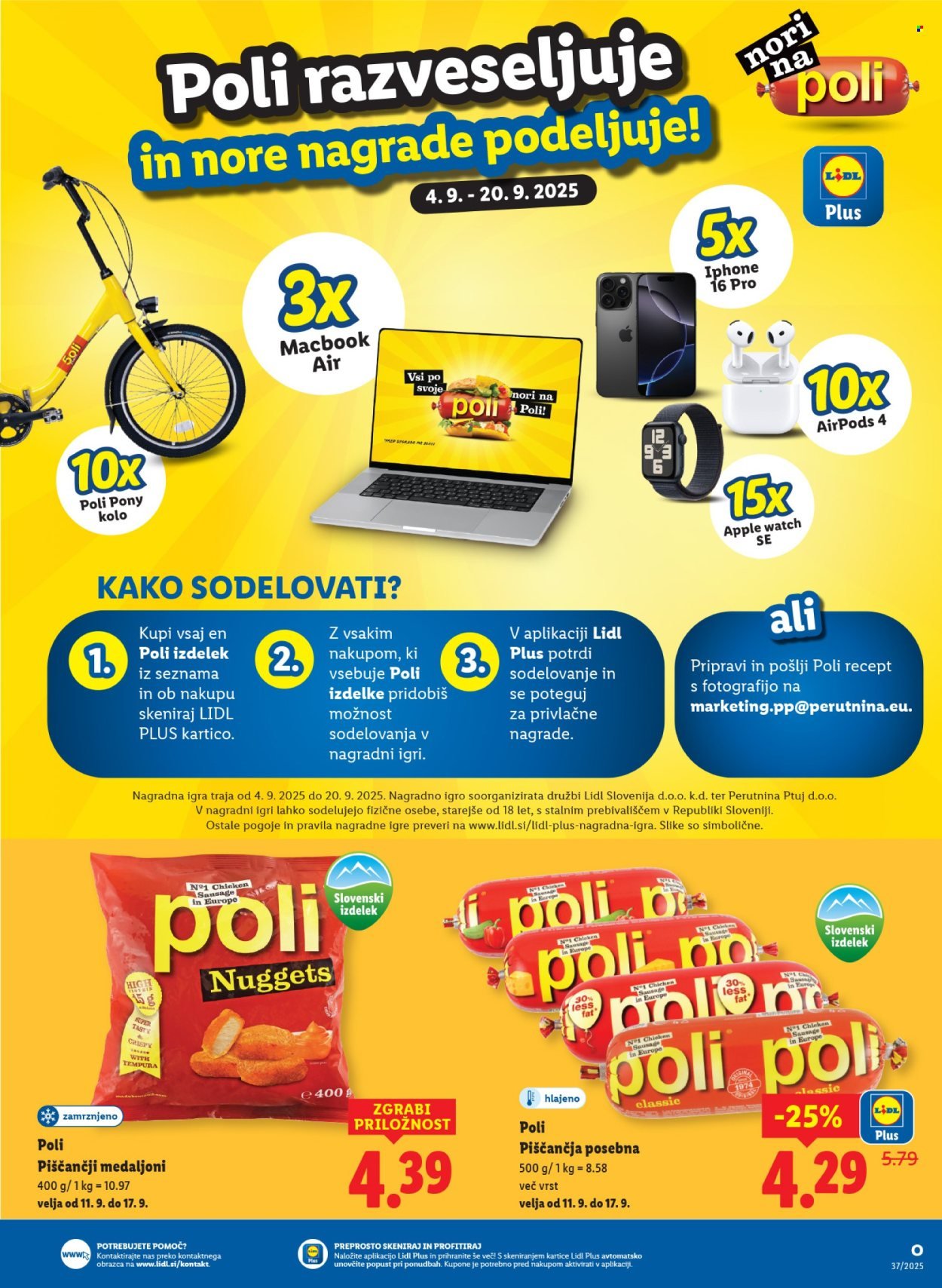 LIDL katalog - Od četrtka, 11. 9. 2025 (2025-09-11 - 2025-09-17)