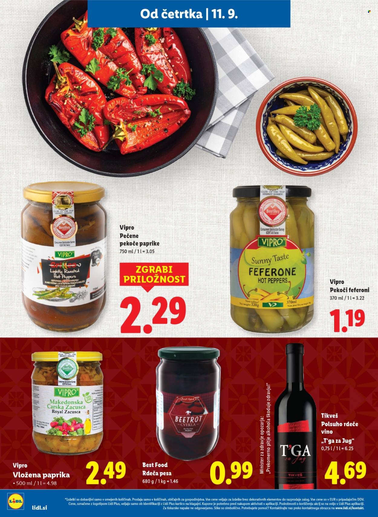 LIDL katalog - Od četrtka, 11. 9. 2025 (2025-09-11 - 2025-09-17)