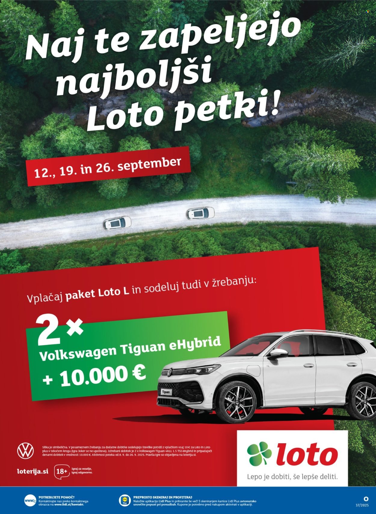 LIDL katalog - Od četrtka, 11. 9. 2025 (2025-09-11 - 2025-09-17)