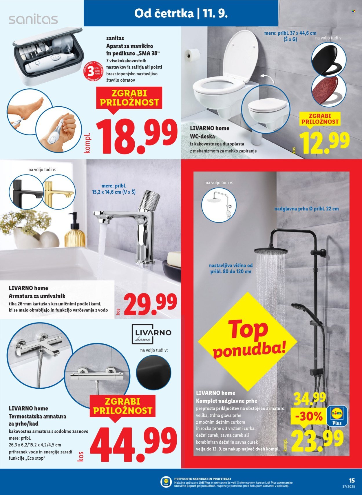 LIDL katalog - Od četrtka, 11. 9. 2025 (2025-09-11 - 2025-09-17)