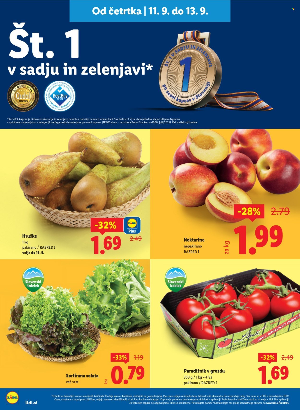 LIDL katalog - Od četrtka, 11. 9. 2025 (2025-09-11 - 2025-09-17)