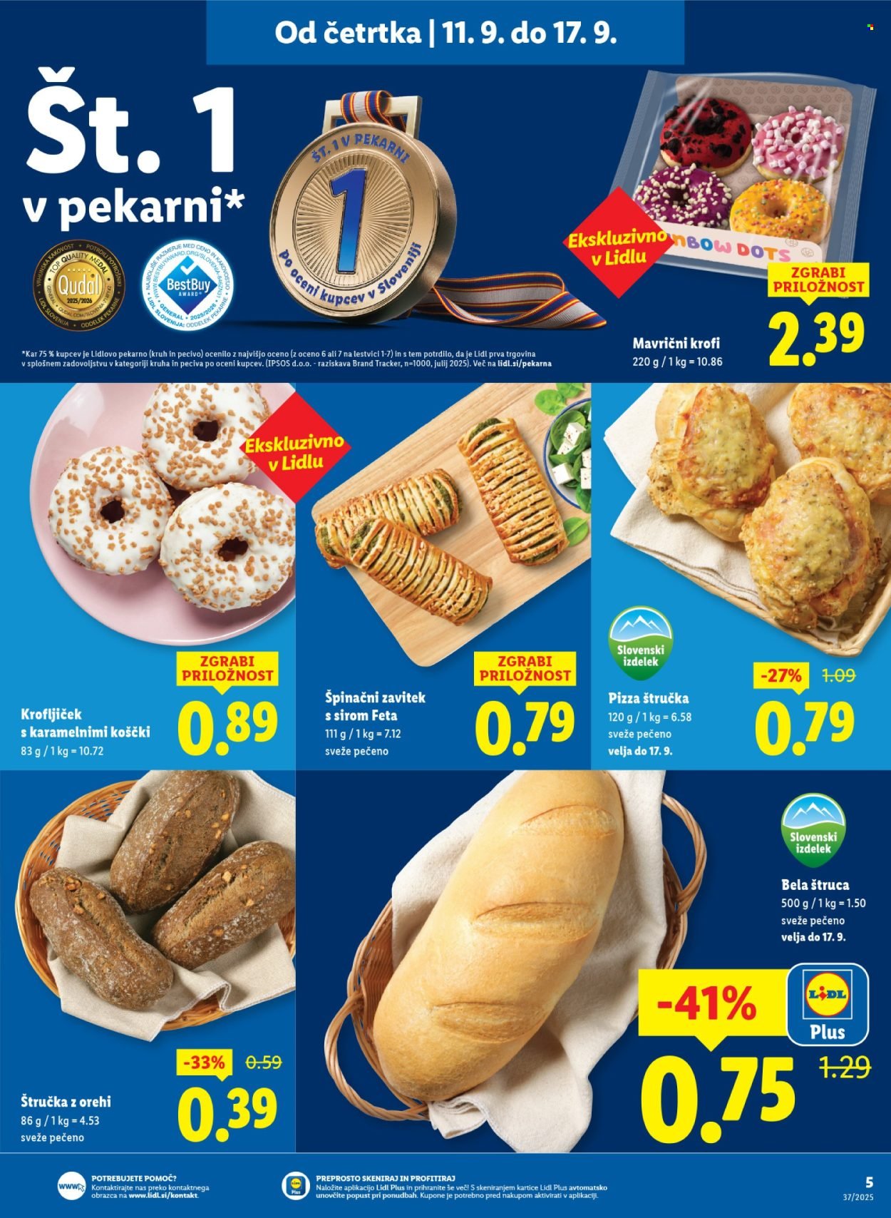 LIDL katalog - Od četrtka, 11. 9. 2025 (2025-09-11 - 2025-09-17)