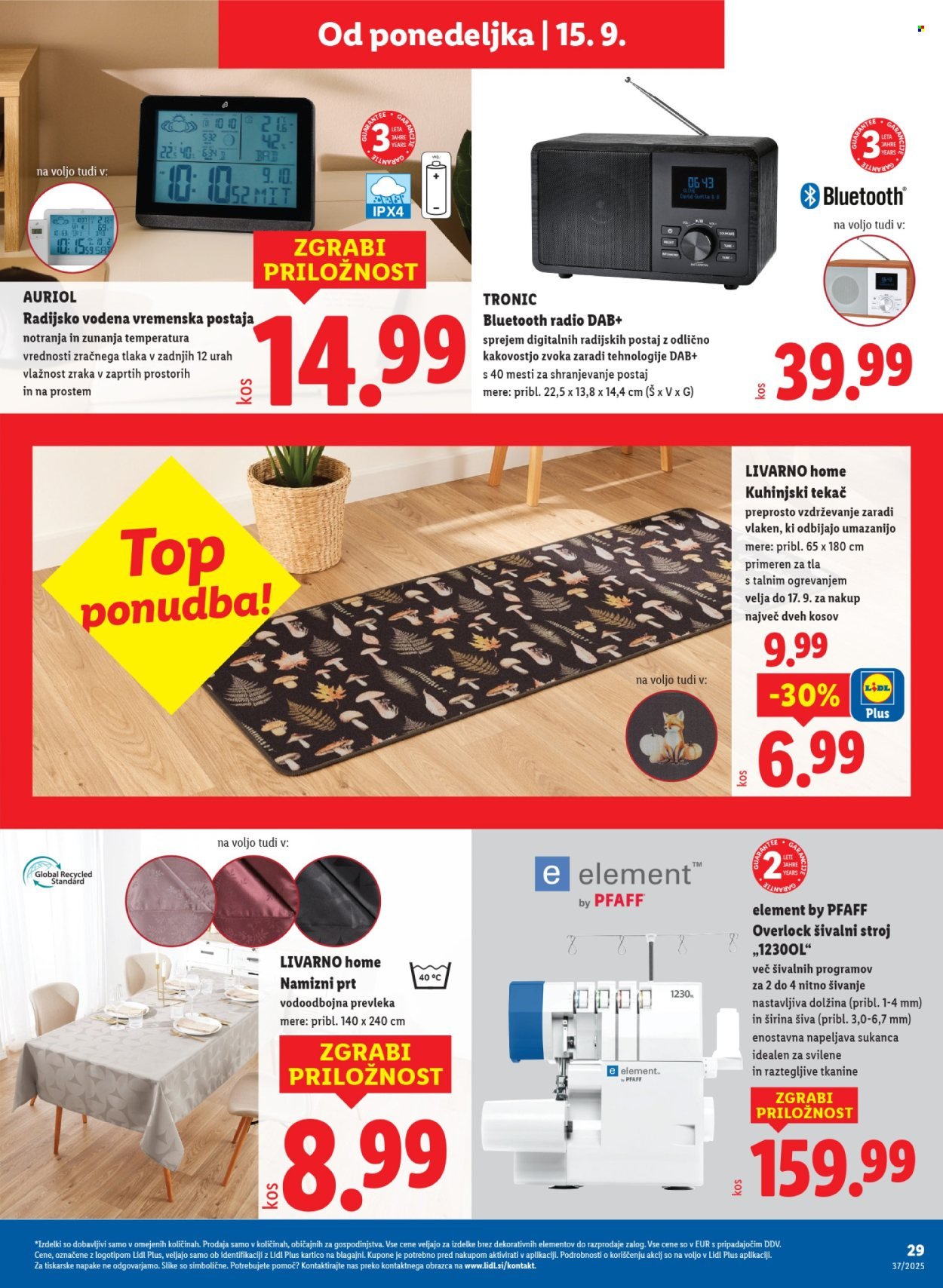 LIDL katalog - Od četrtka, 11. 9. 2025 (2025-09-11 - 2025-09-17)