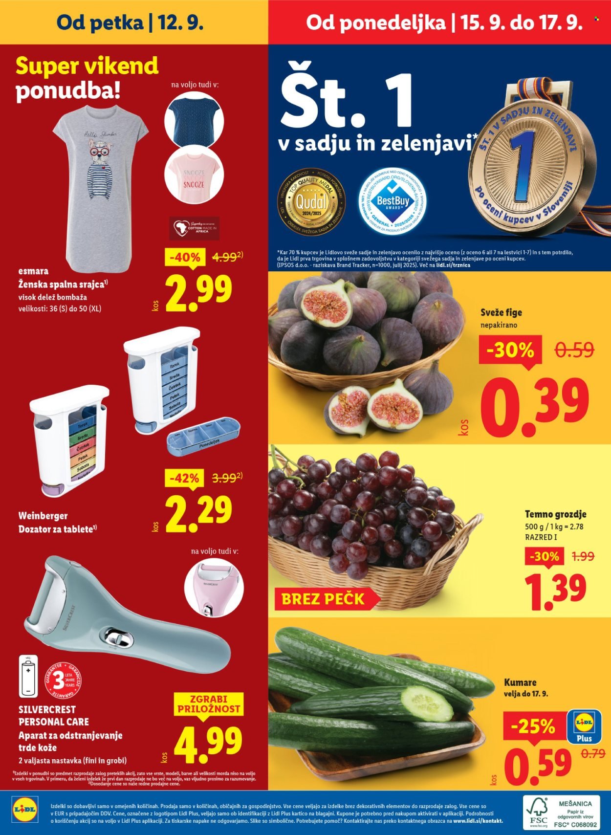 LIDL katalog - Od četrtka, 11. 9. 2025 (2025-09-11 - 2025-09-17)