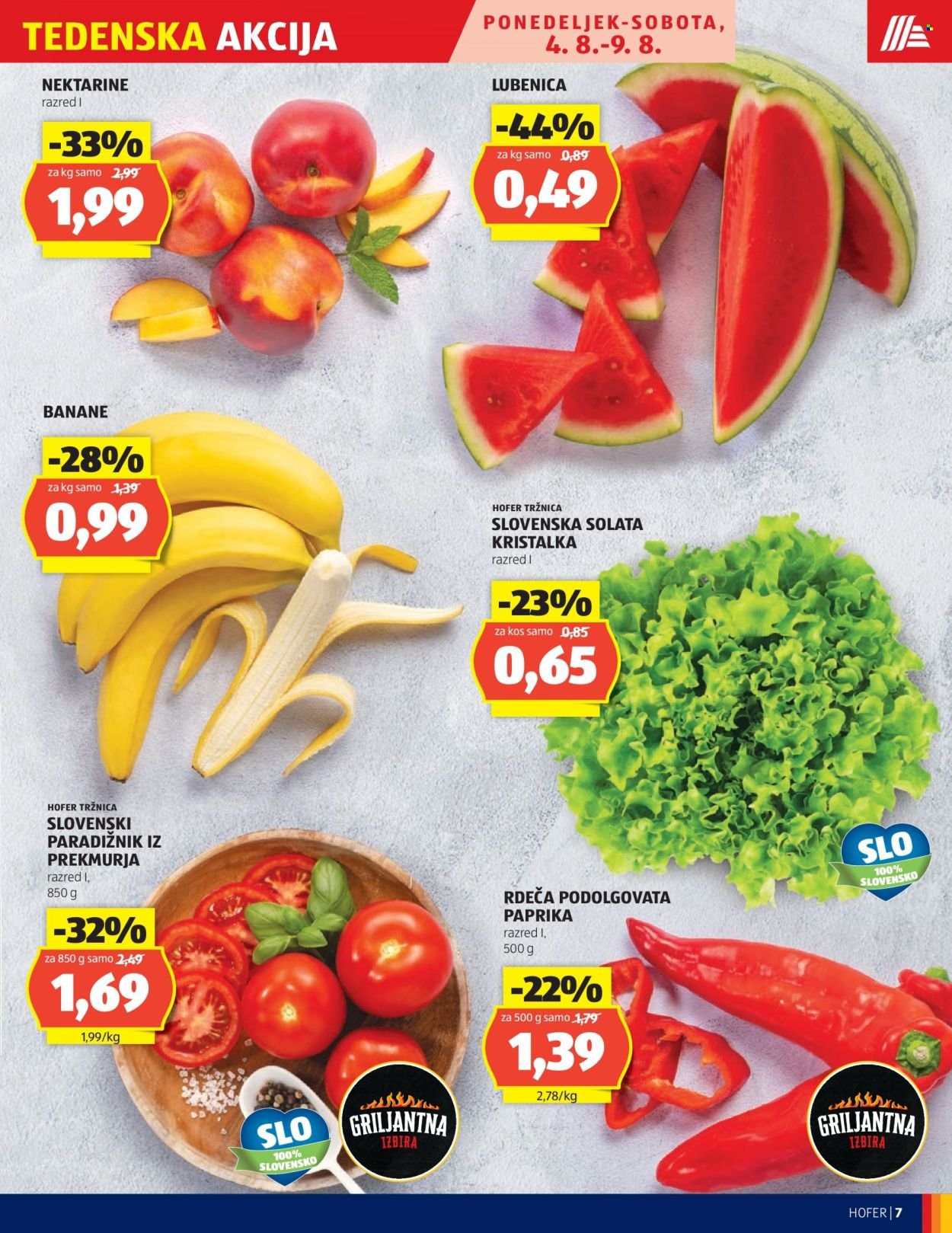 HOFER katalog - Od četrtka, 31. 7. 2025 (2025-07-31 - 2025-08-09)