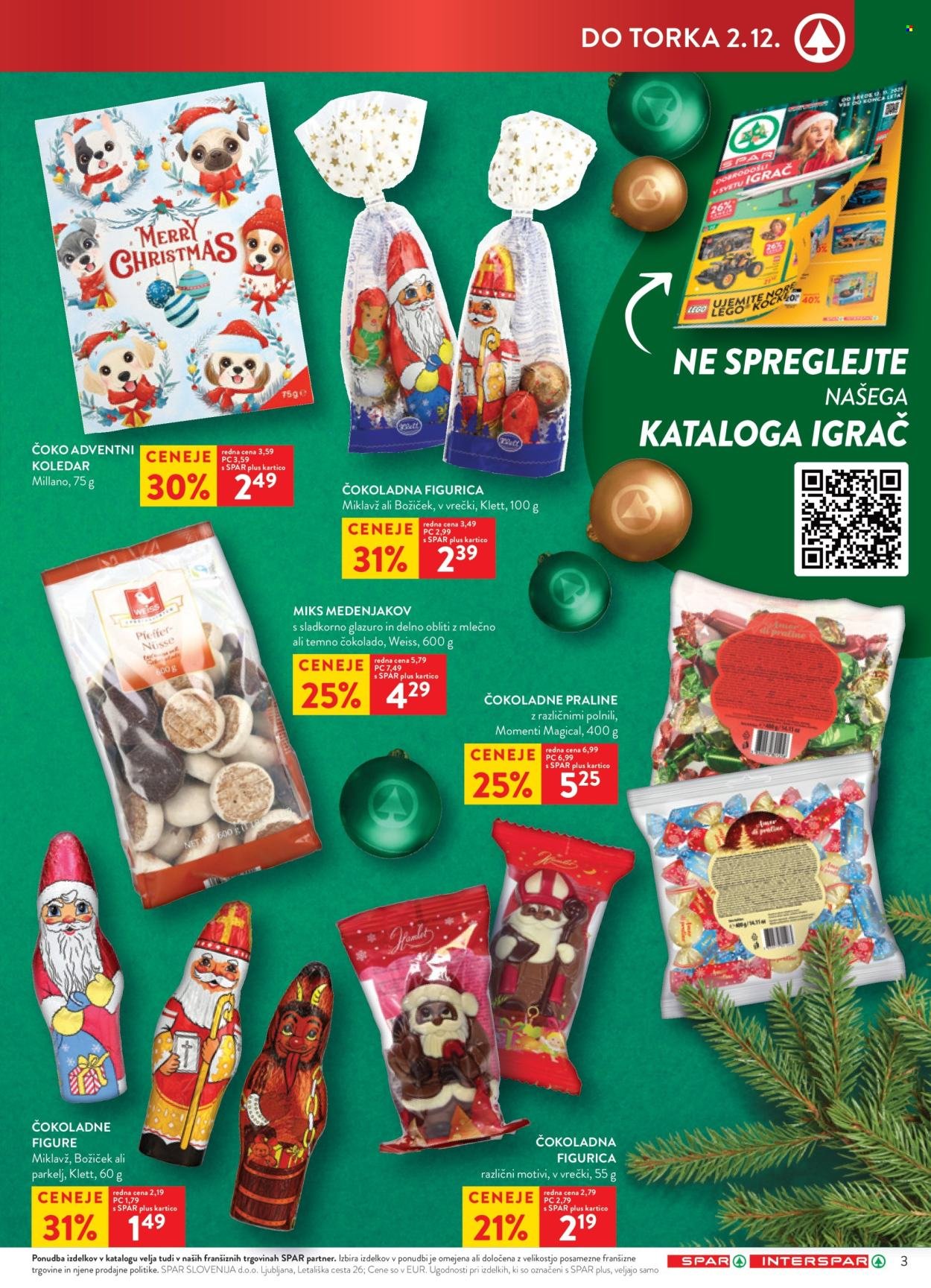 SPAR katalog - Od srede, 26. 11. 2025 (2025-11-26 - 2025-12-02)