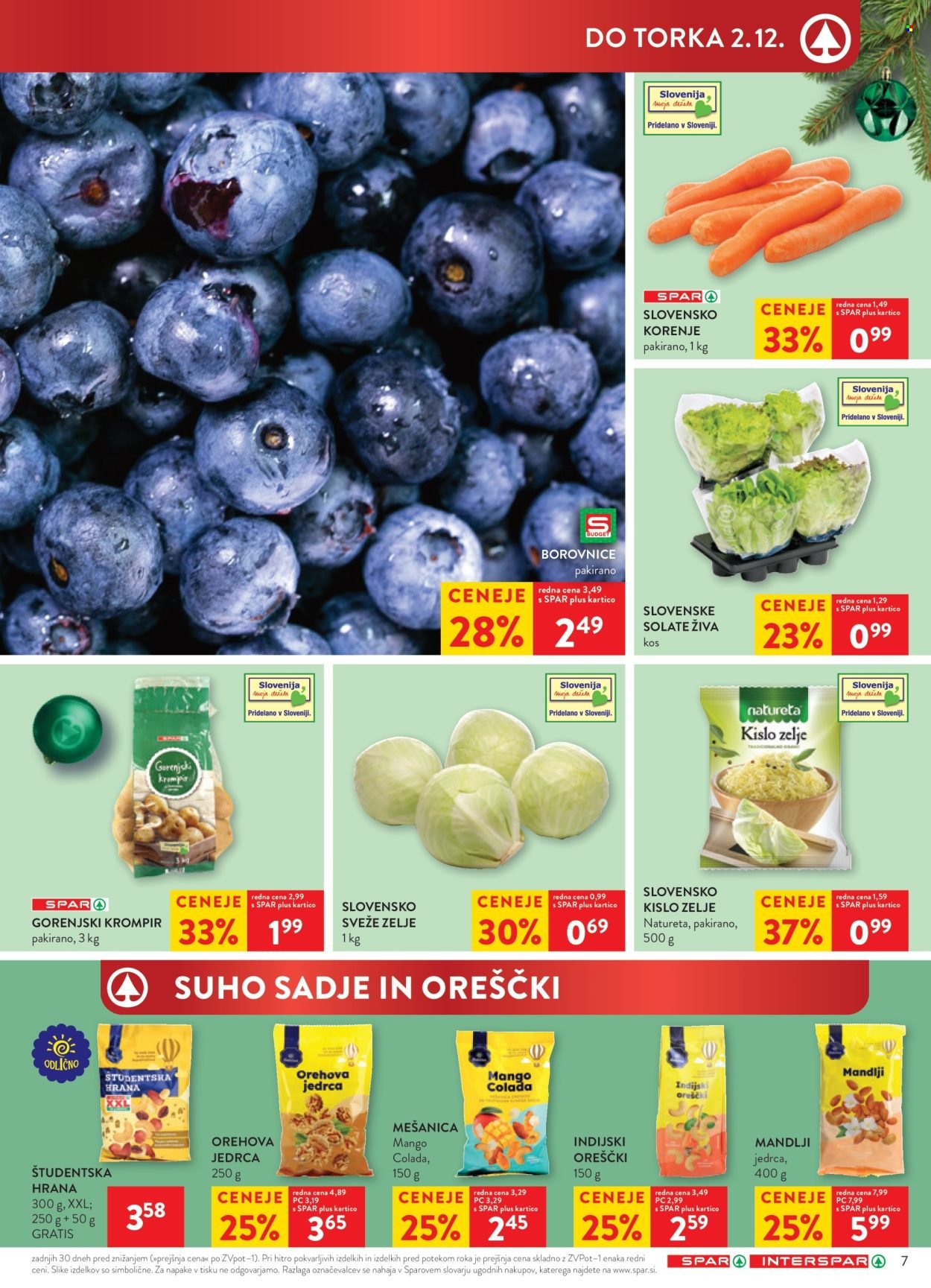 SPAR katalog - Od srede, 26. 11. 2025 (2025-11-26 - 2025-12-02)