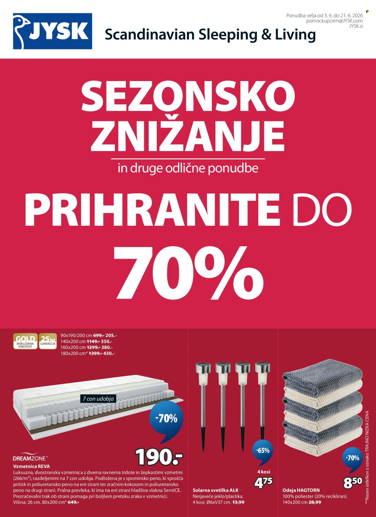 JYSK katalog - Od srede, 3. 6. 2026