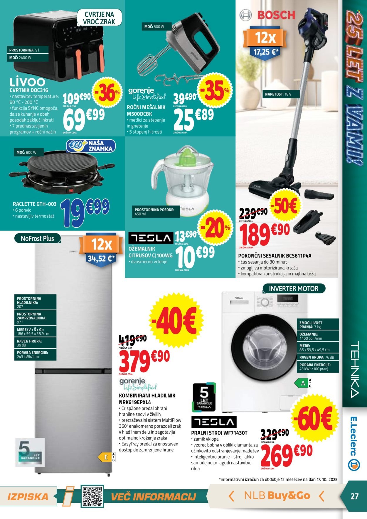 E.LECLERC katalog - Od srede, 29. 10. 2025 (2025-10-29 - 2025-11-08)