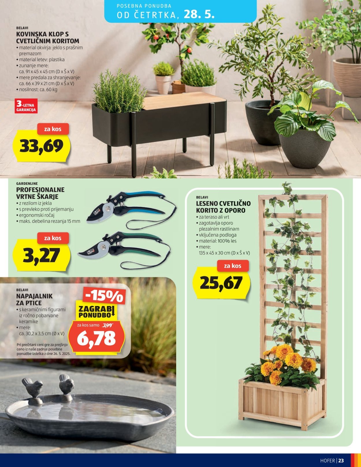 HOFER katalog - Od srede, 20. 5. 2026 (2026-05-20 - 2026-05-28)