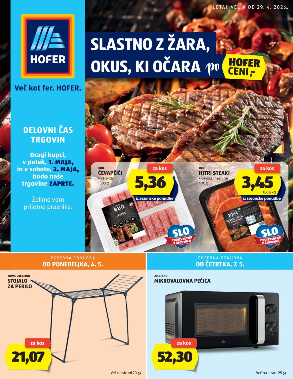HOFER katalog - Od srede, 29. 4. 2026 (2026-04-29 - 2026-05-07)