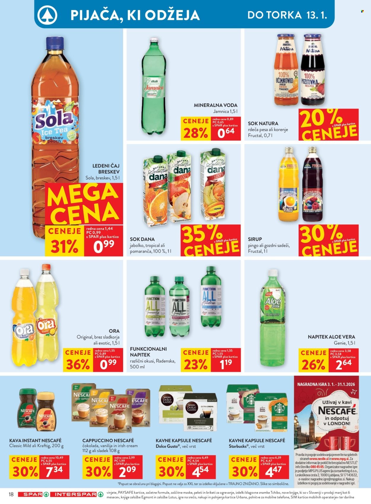 SPAR katalog - Od srede, 7. 1. 2026 (2026-01-07 - 2026-01-31)