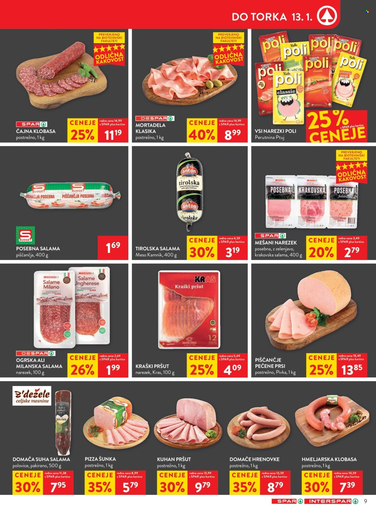 SPAR katalog - Od srede, 7. 1. 2026 (2026-01-07 - 2026-01-31)