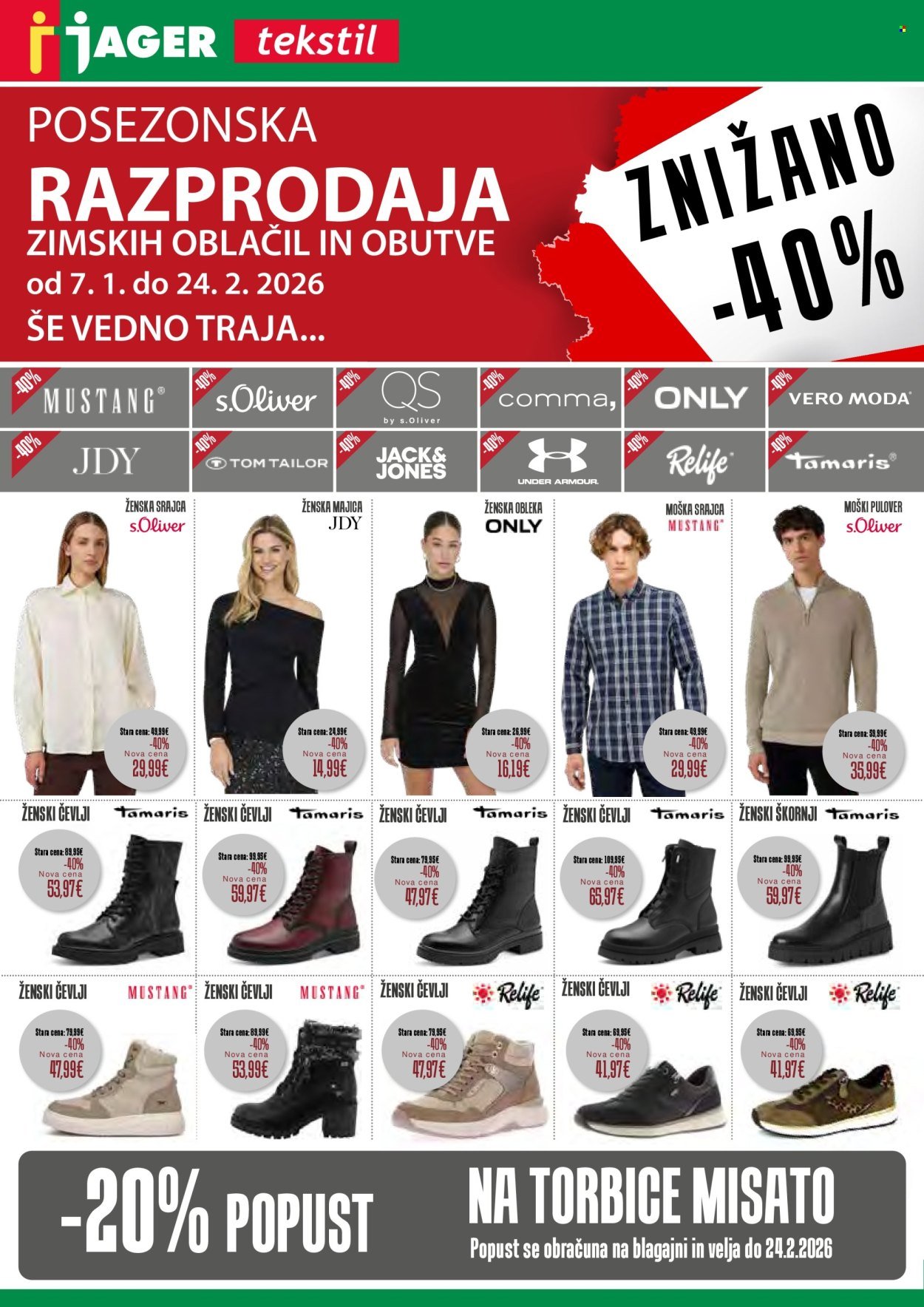 JAGER katalog - Katalog tekstil (2026-02-11 - 2026-02-17)