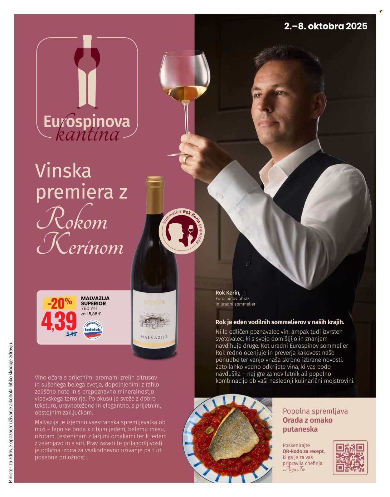 EUROSPIN katalog - Kulinarično potovanje po Italiji (2025-10-02 - 2025-10-08)
