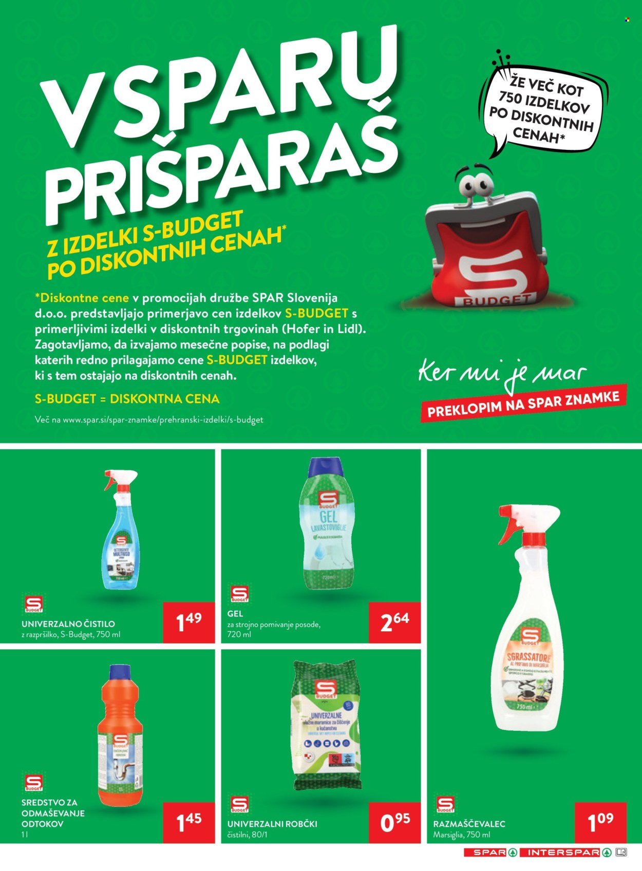 SPAR katalog - Od srede, 27. 5. 2026