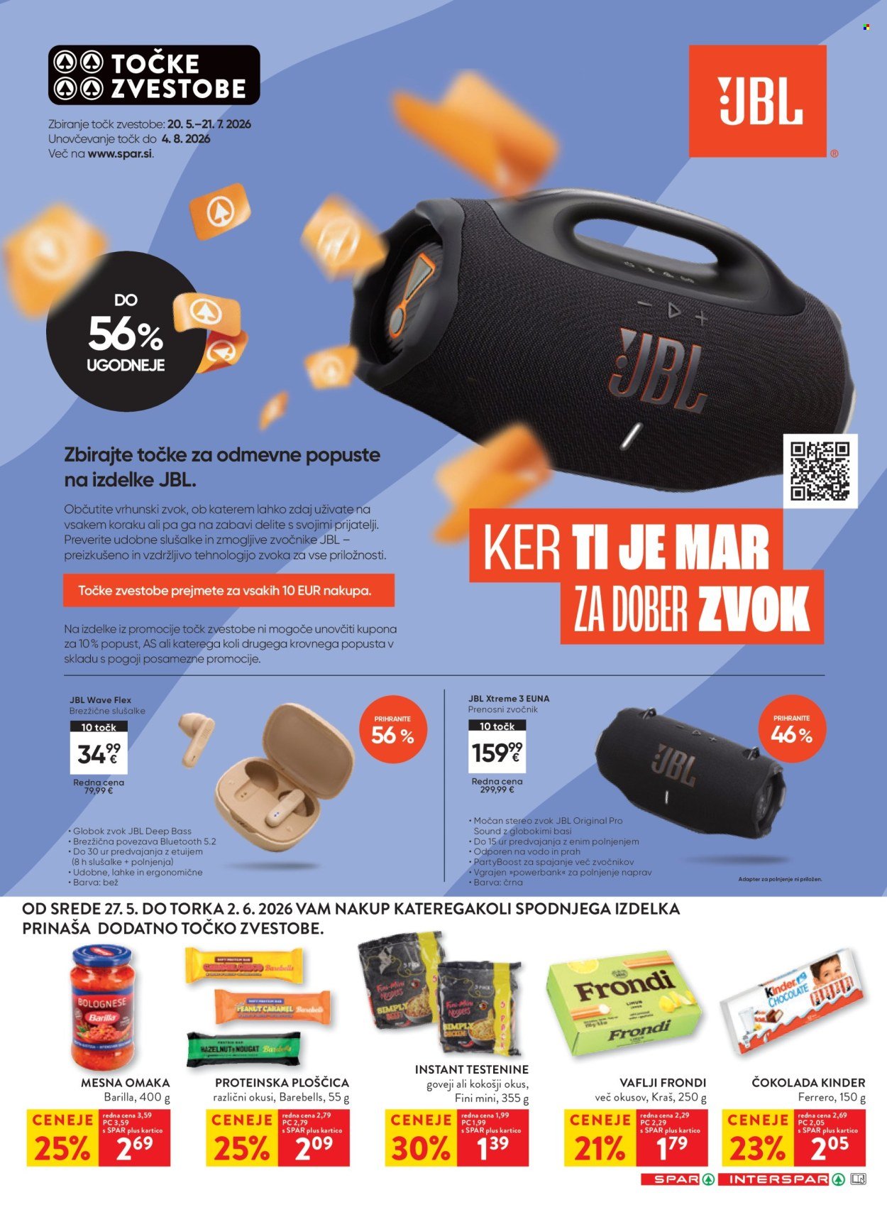 SPAR katalog - Od srede, 27. 5. 2026