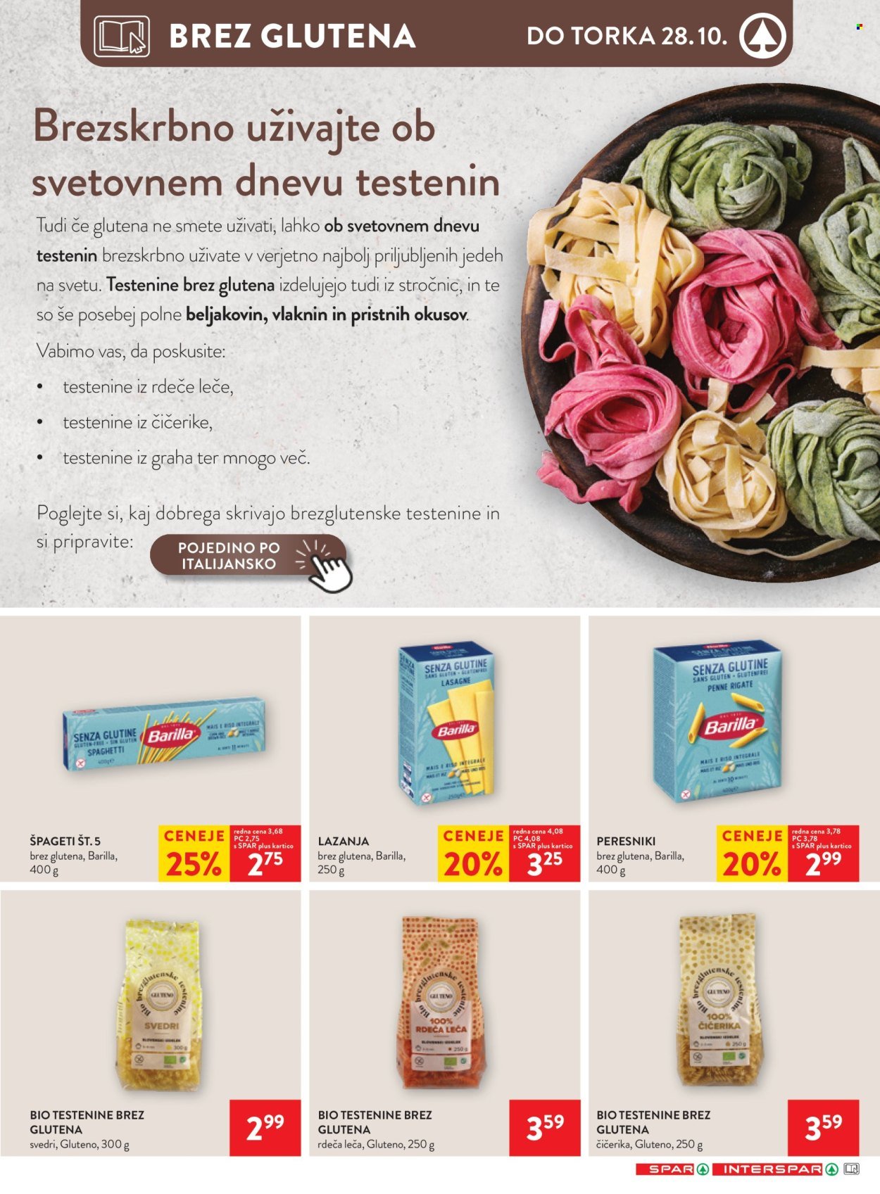 SPAR katalog - Od srede, 22. 10. 2025 (2025-10-22 - 2025-11-04)