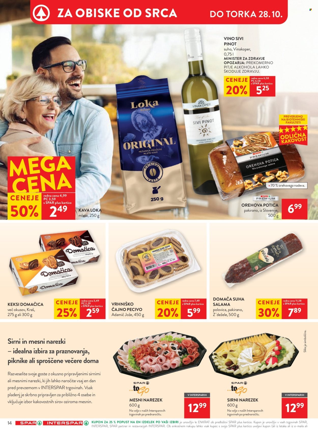 SPAR katalog - Od srede, 22. 10. 2025 (2025-10-22 - 2025-11-04)