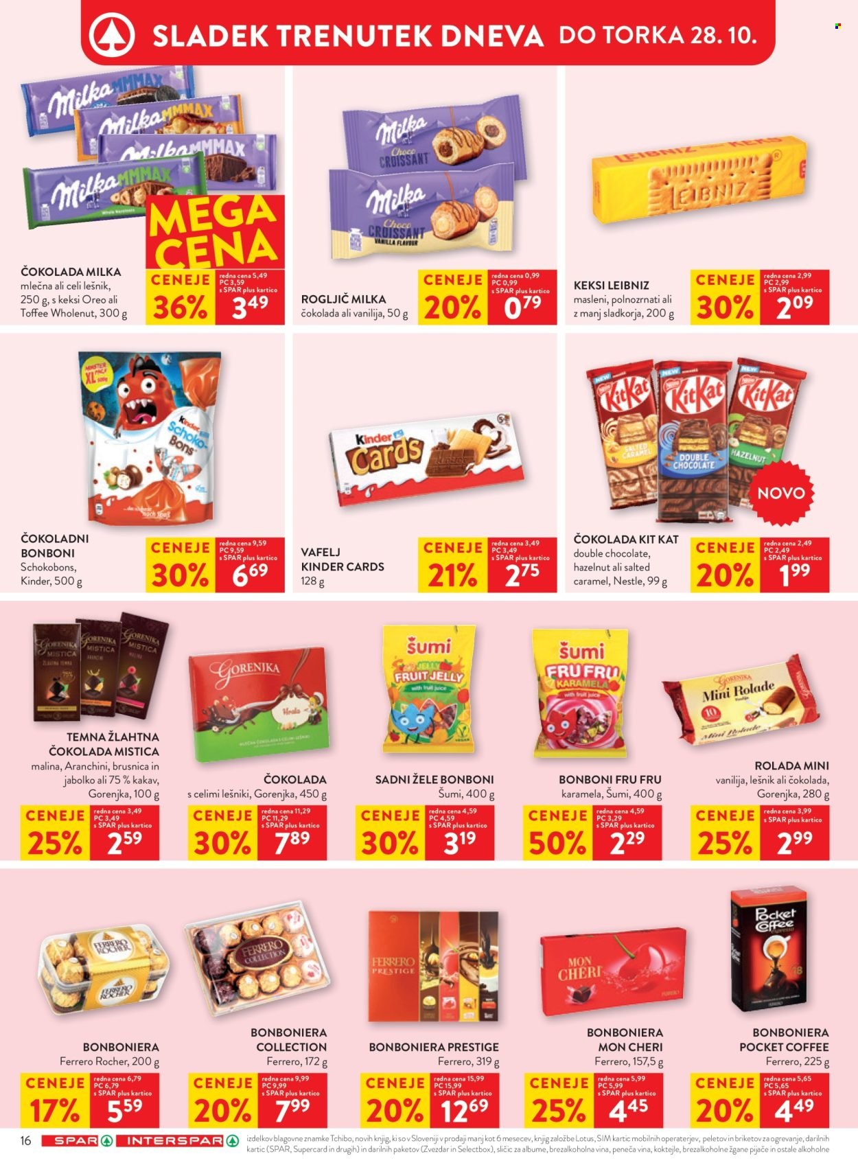 SPAR katalog - Od srede, 22. 10. 2025 (2025-10-22 - 2025-11-04)