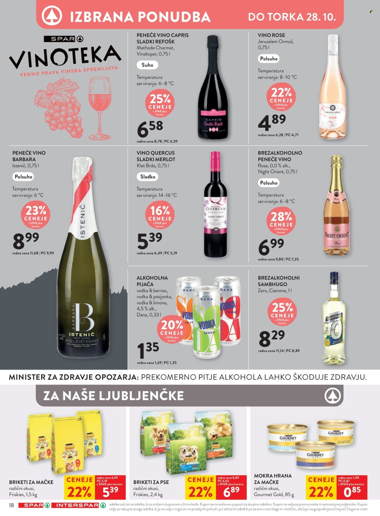 SPAR katalog - Od srede, 22. 10. 2025 (2025-10-22 - 2025-11-04)